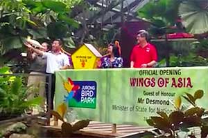 Suasana Pembukaan Wings of Asia (21/1)