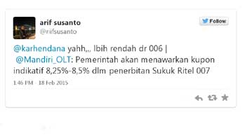 sukuk ritel menurut netizen