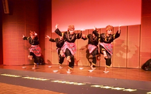 Pentas tari "Cerita Tari Dari Sumatera" di Galeri Indonesia Kaya, Jakarta.