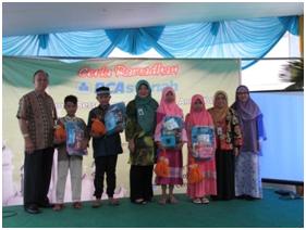 Kegiatan santunan yatim/dhuafa BCA Syariah di Jakarta.