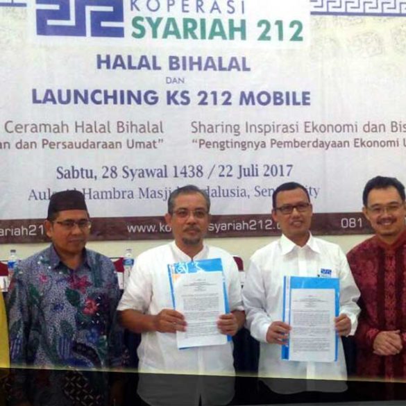 Halal Bihalal Koperasi Syariah 212 2017, Foto: MySharing