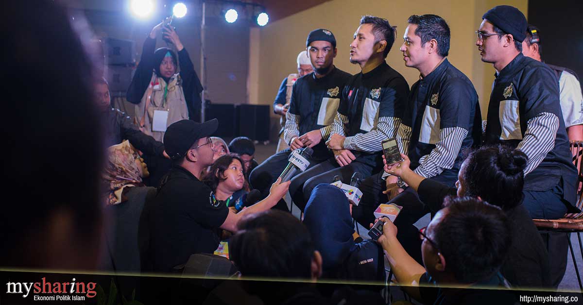 Konferensi Pers Hijrah Fest, sebuah event kaum muda Muslim yang menyerukan hijrah total kepada syariah. Foto: Panitia HijrahFest