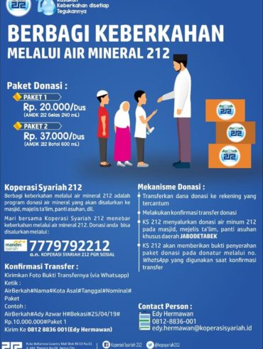 air berkah air 212