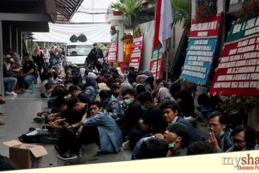 Aksi mahasisa Moestopo