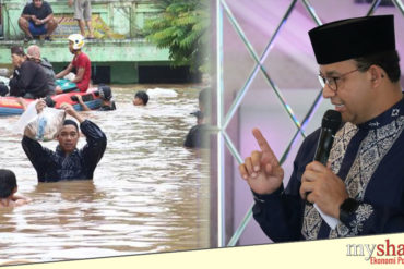 Anies mengatasi banjir