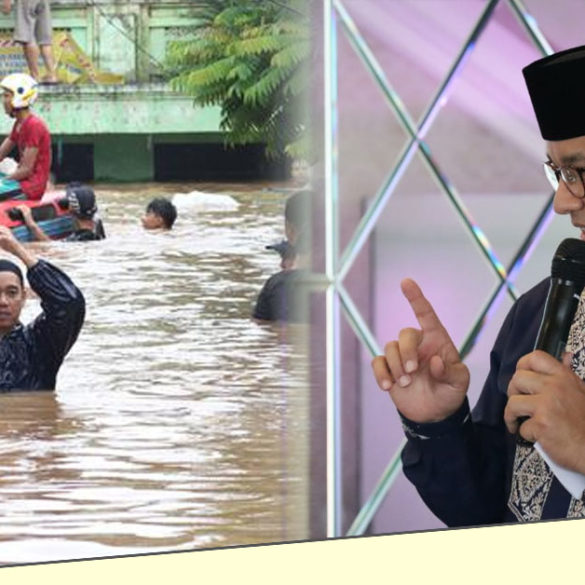 Anies mengatasi banjir