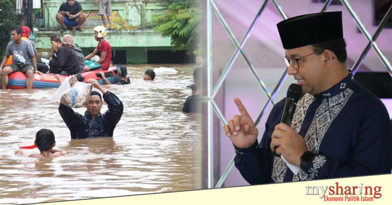 Anies mengatasi banjir